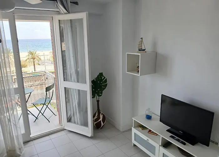 Mm4-apto En 1ª Linea De Playa Апартаменты Матаро